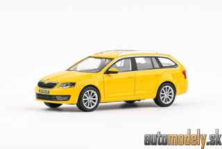 Abrex - Škoda Octavia III Combi (2013) Žltá taxi - 1:43