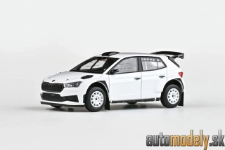 Abrex - Škoda Fabia IV RS Rally2 (2022) biela - 1:43