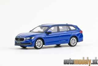 Abrex - Škoda Superb IV Combi (2023) Modrá Energy - 1:43