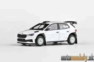 Abrex - Škoda Fabia IV RS Rally2 (2022) biela - 1:43