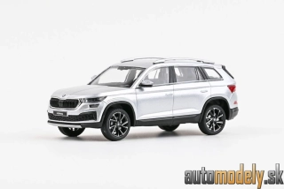 Abrex - Škoda Kodiaq FL (2021) Strieborná Brilliant Metalíza - 1:43