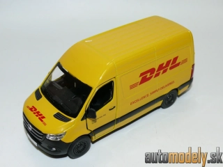 Kinsmart KT5426 - Mercedes-Benz Sprinter "DHL" - 1:48