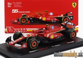 Bburago - FERRARI - F1 SF-24 TEAM SCUDERIA FERRARI N 16 4th EMILIA ROMAGNA IMOLA GP 2024 CHARLES LECLERC - 1:43