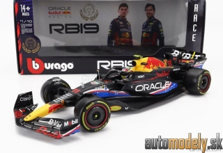 Bburago - RED BULL - F1 RB19 TEAM ORACLE RED BULL RACING N 11 4th AUSTIN USA GP 2023 SERGIO PEREZ - 1:18