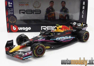Bburago - RED BULL - F1 RB19 TEAM ORACLE RED BULL RACING N 11 2nd MIAMI GP 2023 SERGIO PEREZ - 1:18