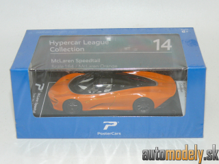PosterCars - McLaren Speedtail Orange - 1:64