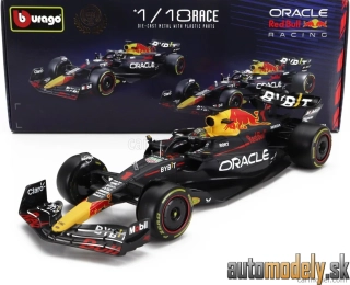 BURAGO - RED BULL - F1 RB19 TEAM ORACLE RED BULL RACING N 1 WORLD CHAMPION SEASON 2023 MAX VERSTAPPEN - 1:18