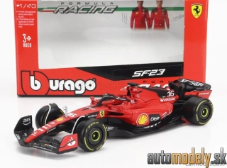 BURAGO - FERRARI - F1 SF-23 TEAM SCUDERIA FERRARI N 16 SEASON 2023 CHARLES LECLERC - 1:43