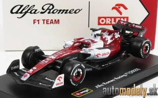 BURAGO - ALFA ROMEO - F1 C42 TEAM ORLEN RACING N 24 BAHRAIN GP 2022 GUANYU ZHOU - 1:43