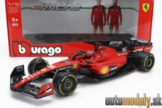BURAGO - FERRARI - F1 SF-23 TEAM SCUDERIA FERRARI N 16 SEASON 2023 CHARLES LECLERC - 1:18