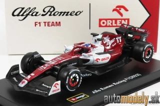 BURAGO - ALFA ROMEO - F1 C42 TEAM ORLEN RACING N 77 BAHRAIN GP 2022 VALTTERI BOTTAS - 1:43