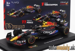 BURAGO - RED BULL - F1 RB19 TEAM ORACLE RED BULL RACING N 11 4th AUSTIN USA GP 2023 SERGIO PEREZ - 1:43