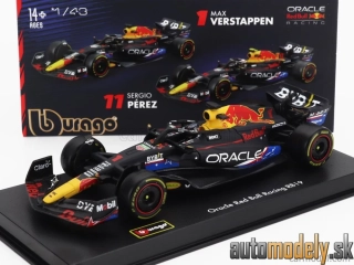 BURAGO - RED BULL - F1 RB19 TEAM ORACLE RED BULL RACING N 1 WORLD CHAMPION WINNER AUSTIN USA GP 2023 MAX VERSTAPPEN - 1:43