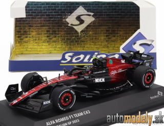 SOLIDO - ALFA ROMEO - F1 C43 TEAM STAKE N 24 AUSTRALIAN GP 2023 GUANYU ZHOU - 1:43