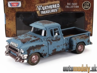 MOTOR-MAX - GMC - CHEVY 3100 PICK-UP WEATHERED TREASURE 1955 - 1:24