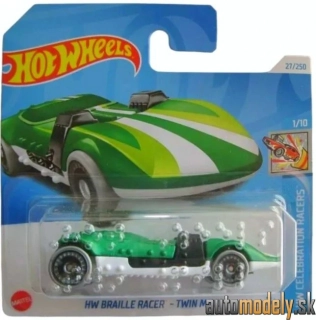 Hot Wheels - HW Celebration Racers HW Braille Racer - Twin Mill
