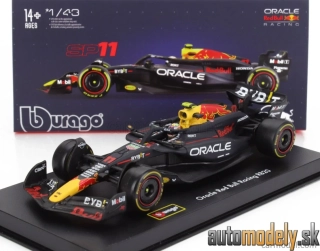 BURAGO - RED BULL - F1 RB20 TEAM ORACLE RED BULL RACING N 11 SEASON 2024 SERGIO PEREZ - 1:43