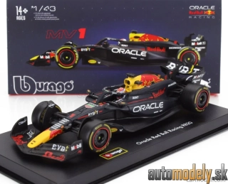 BURAGO - RED BULL - F1 RB20 TEAM ORACLE RED BULL RACING N 1 WORLD CHAMPION SEASON 2024 MAX VERSTAPPEN - 1:43