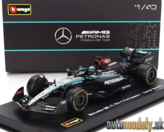 BURAGO - MERCEDES GP - F1 W15 EQ PERFORMANCE TEAM AMG PETRONAS MOTORSPORT N 63 SEASON 2024 GEORGE RUSSELL - 1:43