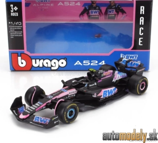 BURAGO - ALPINE - F1 A524 TEAM BWT ALPINE N 10 SEASON 2024 PIERRE GASLY - 1:43