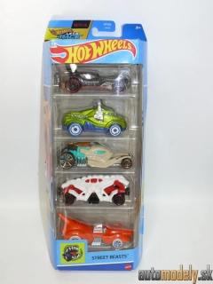 Hot Wheels - 5-pack Street Beasts