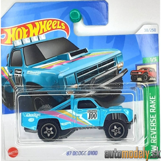 Hot Wheels - HW Reverse Rake '87 Dodge D100 1/5