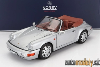 NOREV - PORSCHE - 911 964 CARRERA 2 CABRIOLET 1990 - 1:18