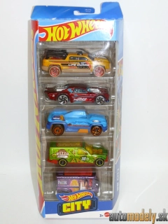 Hot Wheels - 5-pack HW City