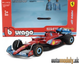 Bburago - FERRARI - F1 SF-24 TEAM SCUDERIA FERRARI N 16 3rd MIAMI GP 2024 CHARLES LECLERC - 1:43