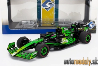 SOLIDO - SAUBER F1 C44 TEAM STAKE KICK N 24 LAS VEGAS USA GP 2024 ZHOU GUANYU - 1:18