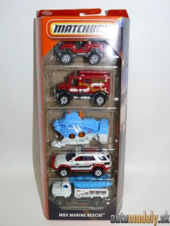 Matchbox - 5-pack MBX Marine Rescue