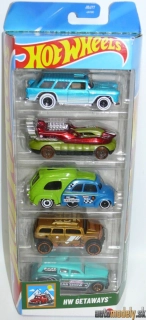 Hot Wheels - 5-pack HW Getaways