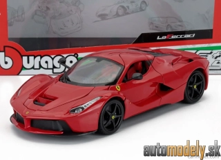 Bburago - FERRARI LAFERRARI 2013 BLACK WHEELS - 1:18