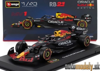 Bburago - RED BULL - F1 RB21 TEAM ORACLE RED BULL RACING N 1 SEASON 2025 MAX VERSTAPPEN - 1:43