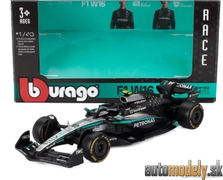 Bburago - MERCEDES GP - F1 W16 TEAM AMG PETRONAS MOTORSPORT N 12 SEASON 2025 ANDREA KIMI ANTONELLI - 1:43