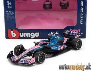 Bburago - ALPINE - F1 A525 TEAM BWT ALPINE N 10 SEASON 2025 PIERRE GASLY - 1:43