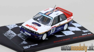 DeAgostini - BMW M3 Bernard Beguin - Jean-Jaques Lenne Tour de Corse 1987 - 1:43