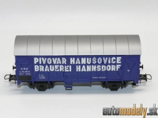 Roco 48029 - Nákladný vagón ČSD "Pivovar Hanušovice" - HO 1:87