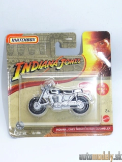 Matchbox - Indiana Jones Themed Ducati Scrambler Indiana Jones 6/100