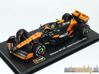 BURAGO - McLAREN - F1 MCL38 TEAM MCLAREN N 4 WINNER MIAMI GP 2024 FIRST F1 VICTORY LANDO NORRIS - 1:43