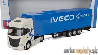Burago - IVECO FIAT - S-WAY 570 TRUCK CASSONATO 2021 - 1:43