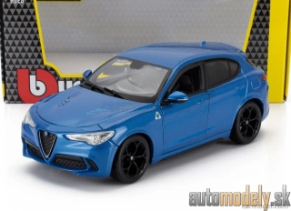 Burago - ALFA ROMEO - STELVIO Q4 QUADRIFOGLIO V6 BITURBO 510hp 2017 - 1:24