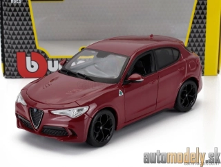 Burago - ALFA ROMEO - STELVIO Q4 QUADRIFOGLIO V6 BITURBO 510hp 2017 - 1:24