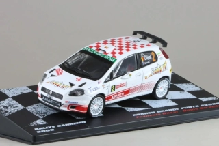 DeAgostini - Abarth Grande Punto S2000 #2 Rallye Sanremo 2009 F. Duval/D. Giraudet - 1:43