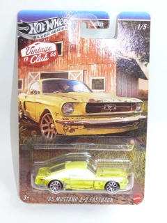 Hot Wheels Silver Series - Vintage 1968 Club '65 Mustang 2+2 Fastback