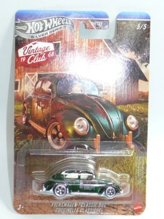 Hot Wheels Silver Series - Vintage 1968 Club Volkswagen "Classic Bug" "Coccinelle Classique"