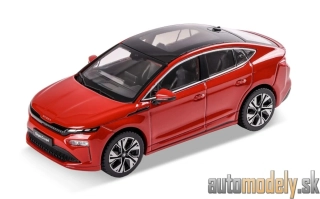Škoda Enyaq Coupe FL červená Velvet - 1:43