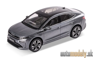 Škoda Enyaq Coupe FL sivá Graphite - 1:43