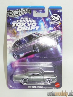Hot Wheels Silver Series - 1970 Road Runner The Fast And The furious: Tokyo Drift