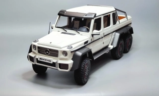 AUTOart 76303 Mercedes Benz G63 Amg 6x6 2013 Matná biela 1:18